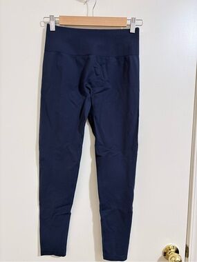 Aurola Navy High-Waist Performance Leggings